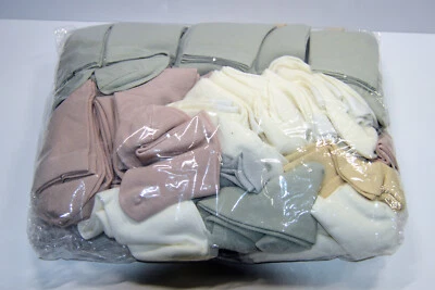 Lote de 45 Nuevos Calcetines Personalizados Color Sólido Sensación Suave Hilo Mujer Talla Bambú Foto 1 de 4