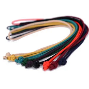 Tibetisch-buddhistisches Glück Armband Knoten Seil-Schnur-justierbares Armband - Picture 1 of 20