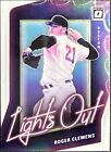 Lights Out Roger Clemens Lo13 Red Sox Insert 2021 Donruss Optic Baseball Nm/Mint