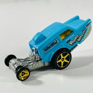 Coleccionable Hot Wheels HW Poppa Wheelie Mattel 2013 BDC90 Blue Bugs Bunny Raro - Imagen 1 de 8