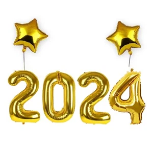 '2023' Números Globos de Látex Látex Decoración Globos Cinta - Imagen 1 de 54