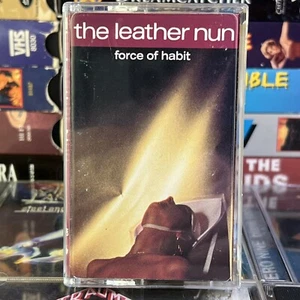 The Leather Nun Force of Habit 1987 Cassette Swedish Goth Rock Compilation IRS - Picture 1 of 8