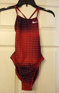 Nike Girls Size 26/UK 4 Swimwear 78% Recycled Polyester 22% Elastolefin - Picture 1 of 3