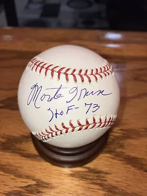 Monte Irvin Hof Signed Baseball - Image 1 of 4