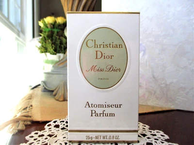 Vintage Miss Dior by Christian Dior Parfum/Perfume Spray 7/8oz -25ml Sealed New! - Image 1 of 4