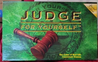 Judge for Yourself Board Game-Special Edition - Image 1 of 4