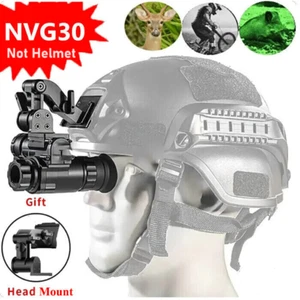 NVG30 Infrared 1920x1080p Night Vision Goggles Monocular WiFi Hunting NVG10 New - Picture 1 of 10