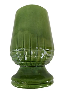 Vintage Maurice Ceramics of California USA Pottery Avocado Green Vase JR1 - Picture 1 of 10
