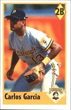 1995 (PIRATES) Panini Stickers #43 Carlos Garcia
