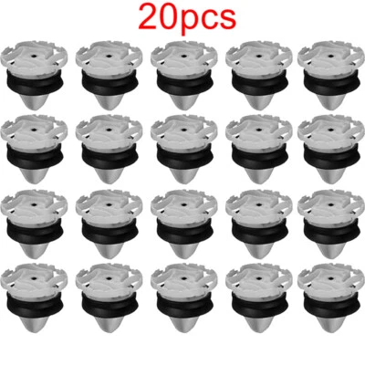 20 peças clipe de montagem para estofamento de porta 7703077476 compatível com Renault Peugeot e Citroen - Imagem 1 de 4