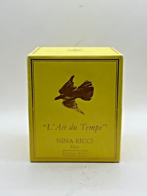 L' AIR DU TEMPS ОТ NINA RICCI 8 МЛ ВИНТАЖНЫЙ ПАРФЮМ СПЛЭШ (НОВЫЙ С КОРОБКОЙ И ЗАПЕЧАТАННЫЙ) - Изображение 1 из 4