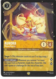 DISNEY LORCANA - AURORA - WALKING BEAUTY  14/204 -LEGENDARY - Picture 1 of 2