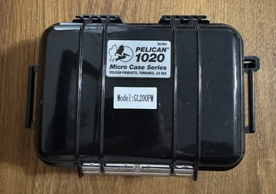 Pelican 1020 Micro Case (Solid Black) - Image 1 of 4