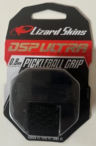 NEU Lizard Skins DSP Ultra Durasoft Polymer SCHWARZ PICKLEBALL PADDELGRIFF 0,8 mm - Bild 1 von 2