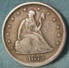 1875 S SILVER TWENTY CENT 20C PIECE BETTER GRADE OLD US COIN 1875 S SILVER TWENTY CENT 20C PIECE BETTER GRADE OLD US COIN