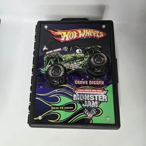 Hot Wheels Monster Jam 3D Grave Digger Storage Carry Case Empty - Picture 1 of 3