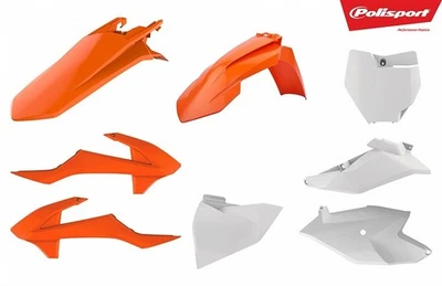Kit plastique POLISPORT couleur origine (2018) KTM SX85 - Photo 1/3