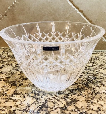 Cuenco de cristal Marquis By Waterford Shelton Collection 8 pulgadas nuevo con etiquetas  Foto 1 de 4