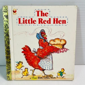 Vintage 1981 Little Golden Book - The Little Red Hen - Illustrated by Obligado - Picture 1 of 7