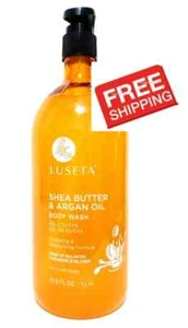BIG LUSETA SHEA BUTTER & ARGAN OIL Body Wash 33.8 fl oz/1 Liter - Picture 1 of 6
