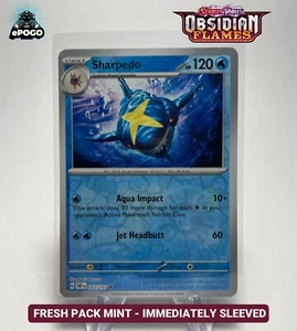 Sharpedo 047/197 Reverse Holo Pokemon TCG: Obsidian Flames MINT SHIPPED TODAY - Picture 1 of 2