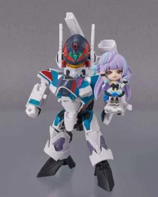 Macross VF-31S Siegfried Mikumo Tiny Session Action Figure BANDAI - Immagine 1 di 4