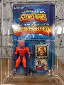 1984 Secret Wars Magneto Action Figure French Sealed Price W Case - Picture 1 of 5