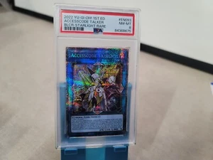 Yugioh Accesscode Talker BLCR-EN093 Starlight Rare 1st Ed PSA 8 NM-MT - Picture 1 of 2