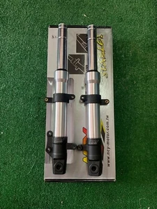 SCOOTER 125CC 150CC NCY RACING FRONT SILVER SHOCK ABSORBERS - Picture 1 of 5