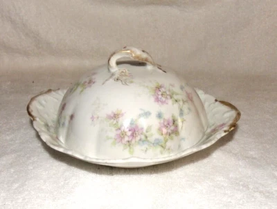 Plato de queso mantequilla limoge Theodore Haviland Francia Foto 1 de 4