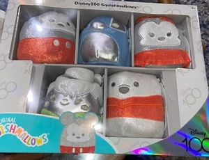 Disney 100 Squishmallows 5" Anniversary 5-Pack Mickey & Friends - Picture 1 of 8
