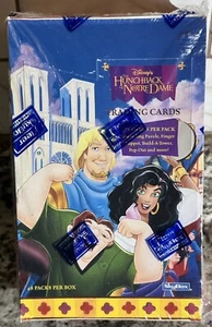 Disney’s The Hunchback Of Notre Dame Factory Sealed Fleer Skybox Trading Cards - Picture 1 of 6