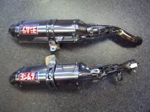 2007 2008 SUZUKI GSXR GSX-R 1000 YOSHIMURA DUAL SLIP ON EXHAUST #1478 - Picture 1 of 11