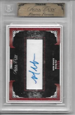 2008 TRiStar Cigna Cuts Autographs - Image 1 of 2