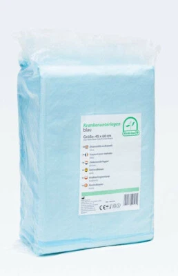 Medi-Inn Krankenunterlagen Einmalunterlagen 40 x 60 cm 200 Stück in Folie