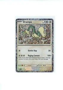 2025 Mcdonald's Pokemon Happy Meal Drampa 015/015 Rare Holo Foil Promo - Picture 1 of 2