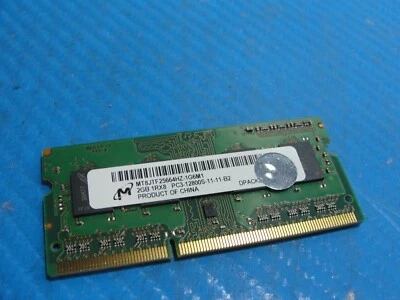 MacBook A1278 Laptop Micron 2GB Memory PC3-12800S-11-11-B2 MT8JTF25664HZ-1G6M1 - Image 1 of 3