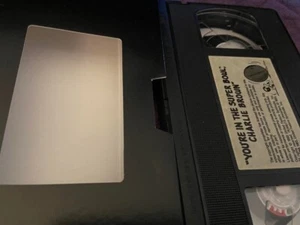 YOU'RE IN THE SUPER BOWL CHARLIE BROWN VHS - Picture 1 of 1