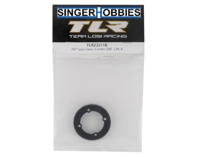 TEAM LOSI RACING TLR232118 22X-4 Center Differential Spur Gear (78T) HH - Image 1 of 2