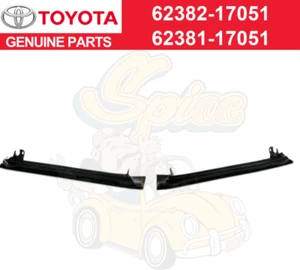 Toyota MR-2 SW20 GENUINO RESISTENTE AL CLIMA TECHO RIEL LATERAL DERECHO Y DERECHO NUEVO Japón - Imagen 1 de 4