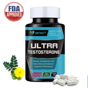 Fórmula de mejora de testosterona MENXI 1305 mg - 60 piezas soporte de resistencia y vitalidad - Imagen 1 de 10