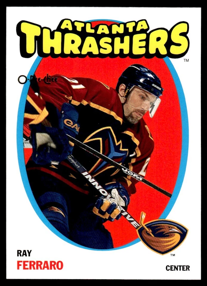 2001-02 O PEE CHEE RETRO Ray Ferraro Atlanta Thrashers #50 - Image 1 of 2