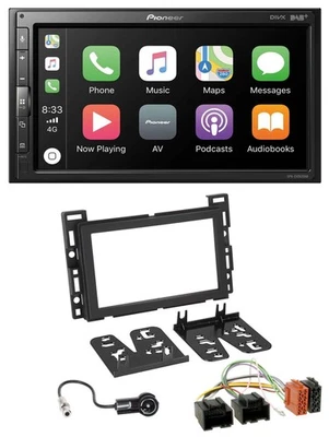 Pioneer USB MP3 DAB 2DIN Bluetooth Autoradio für Chevrolet Opel GT 07-09 - Bild 1 von 4