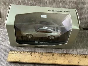 Pauls Model Art Minichamps PORSCHE 911 Targa 1995 Metal 1:43 Scale Car Silver - Picture 1 of 8