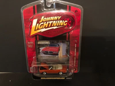 1969 Pontiac Firebird кабриолет Johnny Lightning LE 2007 в оранжевый - на карте - Изображение 1 из 4