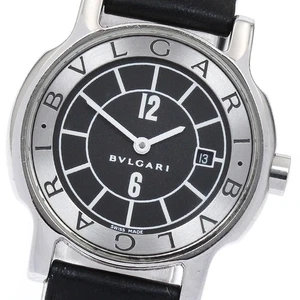 BVLGARI Solo tempo ST29S Date black Dial Quartz Ladies Watch_883597 - Picture 1 of 6