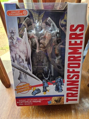 Hasbro Transformers Silver Knight Optimus Prime Smash Change Target Exclusive - Image 1 of 4