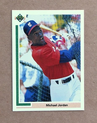 1991 МАЙКЛ ДЖОРДАН ВЕРХНЯЯ ПАЛУБА SP1 RC ЧИКАГО БЕЛЫЙ SOX - NM/MT - Изображение 1 из 2