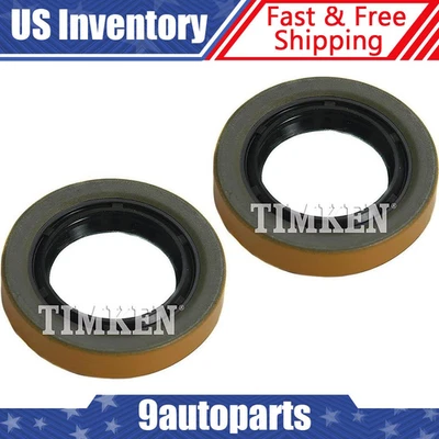 Vedação de eixo traseiro Timken 2 peças compatível com Chevrolet Malibu 1964-1980 1981 1982 1983 - Imagem 1 de 4