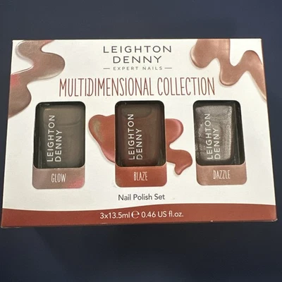 Leighton Denny MULTIDIMENSIONAL COLLECTION NAIL POLISH GIFT SET 🎁🎄❤️